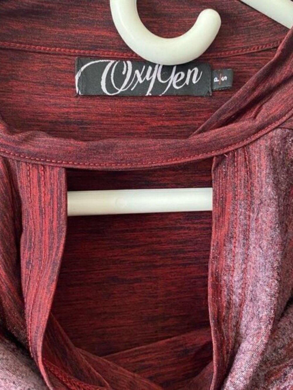 Oxygen shirt with scoop neckline - Picture 3 of 6